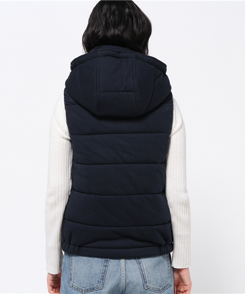 LBC（エルビーシー）の「コットン中綿ベスト（ベスト・レディース・オリーブ/ネイビー/アッシュグレー・MEDIUM/LARGE）」の5枚目の写真