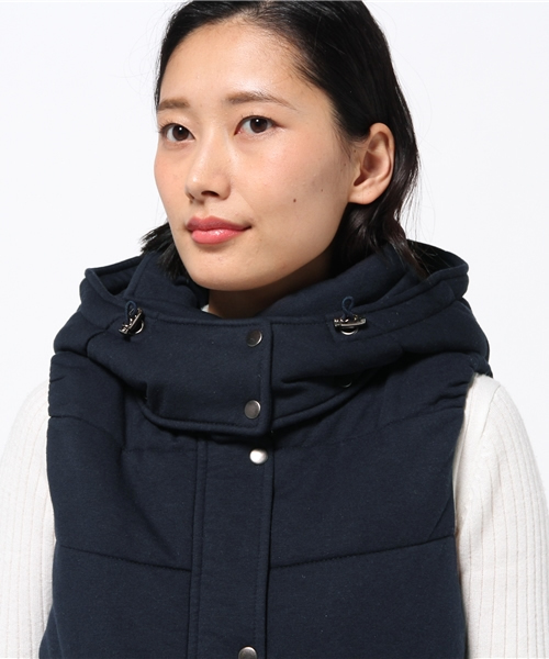 LBC（エルビーシー）の「コットン中綿ベスト（ベスト・レディース・オリーブ/ネイビー/アッシュグレー・MEDIUM/LARGE）」の7枚目の写真