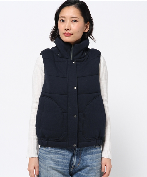 LBC（エルビーシー）の「コットン中綿ベスト（ベスト・レディース・オリーブ/ネイビー/アッシュグレー・MEDIUM/LARGE）」の14枚目の写真