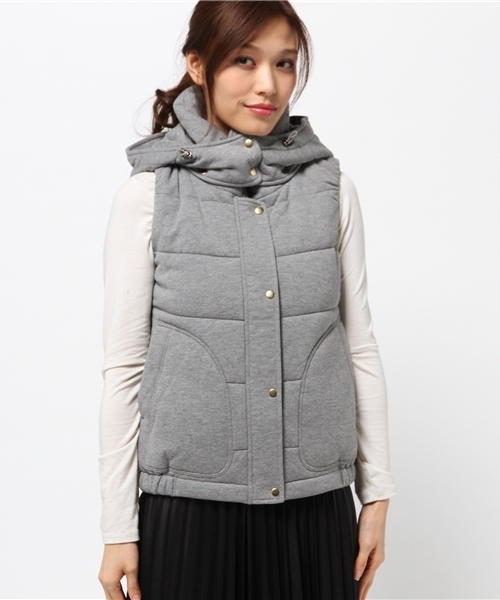 LBC（エルビーシー）の「コットン中綿ベスト（ベスト・レディース・オリーブ/ネイビー/アッシュグレー・MEDIUM/LARGE）」の16枚目の写真