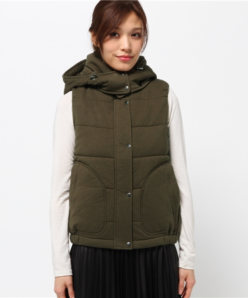 LBC（エルビーシー）の「コットン中綿ベスト（ベスト・レディース・オリーブ/ネイビー/アッシュグレー・MEDIUM/LARGE）」の17枚目の写真