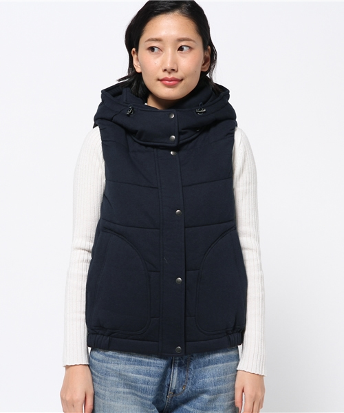 LBC（エルビーシー）の「コットン中綿ベスト（ベスト・レディース・オリーブ/ネイビー/アッシュグレー・MEDIUM/LARGE）」の15枚目の写真