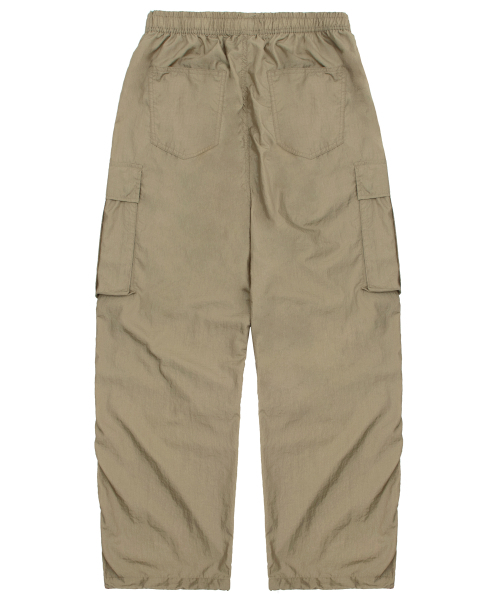 CACTUSDONUTMARKET（カクタスドーナツマーケット）の「Nylon Pin-tuck Cargo Pants - Beige（その他パンツ・メンズ・その他・MEDIUM/LARGE）」の3枚目の写真
