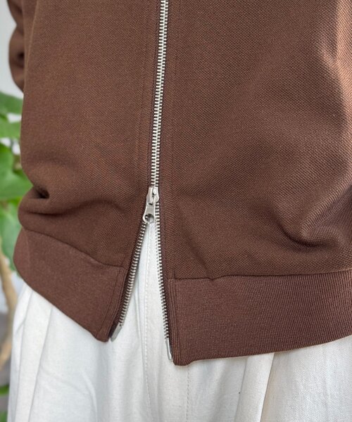 U.S. POLO ASSN.(ユーエスポロアッスン)の「【U.S. POLO ASSN.】鹿の子ジップブルゾン(ブルゾン・メンズ・アイボリー/ブラック/ネイビー/ブラウン・MEDIUM/LARGE)」の15枚目の写真