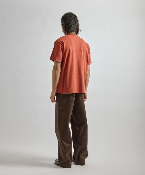 Saturdays NYC(サタデーズ ニューヨークシティ )の「Miller Standard SS T-Shirt(Tシャツ/カットソー・メンズ・チャコールグレー/キナリ/レンガ・S/M/L/XL/X-SMALL)」の15枚目の写真