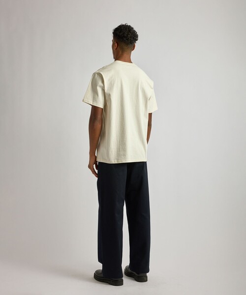 Saturdays NYC(サタデーズ ニューヨークシティ )の「Miller Standard SS T-Shirt(Tシャツ/カットソー・メンズ・チャコールグレー/キナリ/レンガ・S/M/L/XL/X-SMALL)」の12枚目の写真