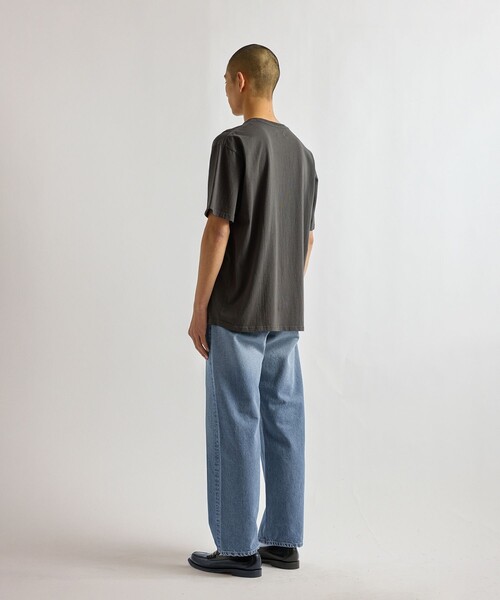 Saturdays NYC(サタデーズ ニューヨークシティ )の「Miller Standard SS T-Shirt(Tシャツ/カットソー・メンズ・チャコールグレー/キナリ/レンガ・S/M/L/XL/X-SMALL)」の9枚目の写真