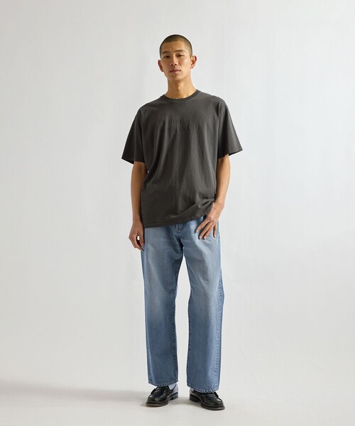 Saturdays NYC(サタデーズ ニューヨークシティ )の「Miller Standard SS T-Shirt(Tシャツ/カットソー・メンズ・チャコールグレー/キナリ/レンガ・S/M/L/XL/X-SMALL)」の17枚目の写真