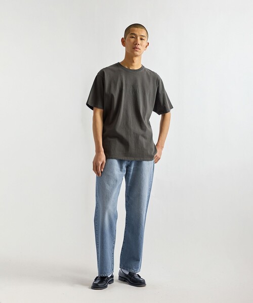 Saturdays NYC(サタデーズ ニューヨークシティ )の「Miller Standard SS T-Shirt(Tシャツ/カットソー・メンズ・チャコールグレー/キナリ/レンガ・S/M/L/XL/X-SMALL)」の16枚目の写真