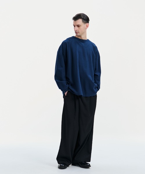 Bumpy Border Jersey L/S Tee（Tシャツ/カットソー）｜COOTIE