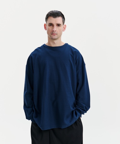 トップス BUMPY BORDER JERSEY L/S TEE CTE-26S325 Bumpy Border Jersey L/S Tee（Tシャツ/カットソー）｜COOTIE