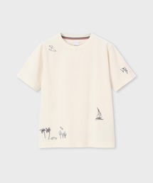 Paul Smith | ウィメンズ ドローイングモチーフ Tシャツ / 165126 059VB(Tシャツ/カットソー)