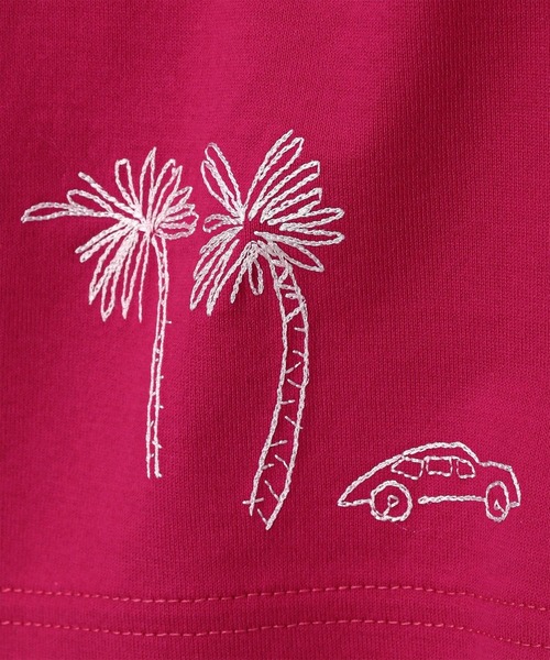 Paul Smith(ポールスミス)の「ウィメンズ ドローイングモチーフ Tシャツ / 165126 059VB(Tシャツ/カットソー・レディース・アイボリー/ローズ・MEDIUM)」の8枚目の写真