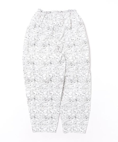 unica(ユニカ)の「many Bearテーパードパンツ laides(その他パンツ・レディース・オフホワイト/ブラック・F)」の3枚目の写真