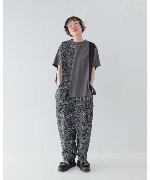 unica(ユニカ)の「many Bearテーパードパンツ laides(その他パンツ・レディース・オフホワイト/ブラック・F)」の13枚目の写真