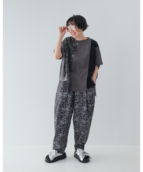 unica(ユニカ)の「many Bearテーパードパンツ laides(その他パンツ・レディース・オフホワイト/ブラック・F)」の17枚目の写真