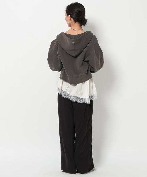 HEREIAM（ヘレイアム）の「【HEREIAM】FADEダンボールパーカー（パーカー・レディース・アイボリー・FREE）」の3枚目の写真