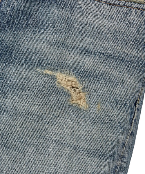 X-girl（エックスガール）の「WIDE LEG DENIM PANTS（デニムパンツ・レディース・ライトインディゴブルー・S/M）」の16枚目の写真