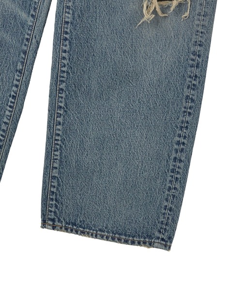 X-girl（エックスガール）の「WIDE LEG DENIM PANTS（デニムパンツ・レディース・ライトインディゴブルー・S/M）」の19枚目の写真