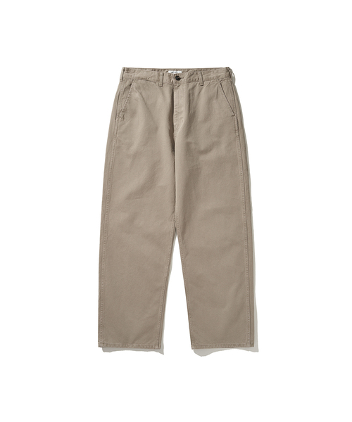FRENCH CHINO PANTS GREIGE