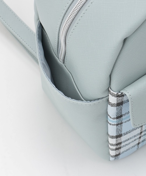 PINK-latte(ピンクラテ)の「ガーリーリュック(バックパック/リュック・キッズ・ブラック/サックスブルー/ホワイト・F)」の8枚目の写真