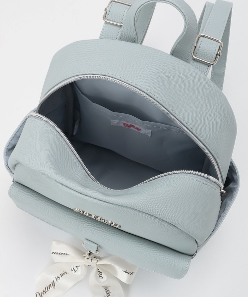 PINK-latte(ピンクラテ)の「ガーリーリュック(バックパック/リュック・キッズ・ブラック/サックスブルー/ホワイト・F)」の10枚目の写真