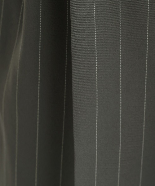 studio CLIP(スタディオクリップ)の「【daily CLIP】さらりストライプショートパンツ(スラックス・レディース・ブラウン/グレー・FREE)」の11枚目の写真