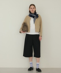 LA MARINE FRANCAISE | ボックスタックキュロットパンツ(その他パンツ)