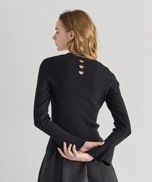 BIRTHDAY BASH（バースデイバッシュ）の「BACK HEART V NECK CARDIGAN（カーディガン/ボレロ）」