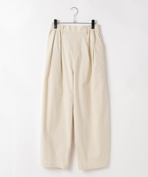 BAYFLOW（ベイフロー）の「[吸水速乾/接触冷感/UVケア]テックリネンバルーンパンツ（その他パンツ・レディース・オフホワイト/ブラック/カーキ・SMALL/MEDIUM）」の15枚目の写真