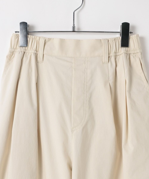 BAYFLOW（ベイフロー）の「[吸水速乾/接触冷感/UVケア]テックリネンバルーンパンツ（その他パンツ・レディース・オフホワイト/ブラック/カーキ・SMALL/MEDIUM）」の19枚目の写真