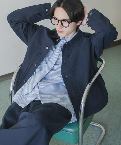 SENSE OF PLACE by URBAN RESEARCH（センスオブプレイスバイアーバンリサーチ）の「コットンツイルブルゾン（ブルゾン・メンズ・ブラウン/ネイビー・MEDIUM/LARGE）」の13枚目の写真