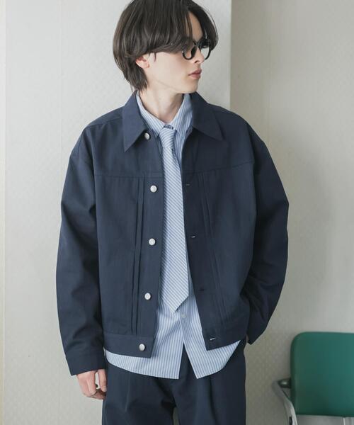 SENSE OF PLACE by URBAN RESEARCH（センスオブプレイスバイアーバンリサーチ）の「コットンツイルブルゾン（ブルゾン・メンズ・ブラウン/ネイビー・MEDIUM/LARGE）」の16枚目の写真