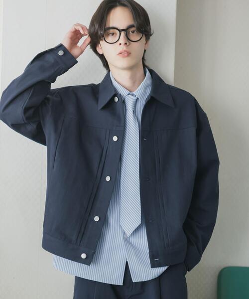 SENSE OF PLACE by URBAN RESEARCH（センスオブプレイスバイアーバンリサーチ）の「コットンツイルブルゾン（ブルゾン・メンズ・ブラウン/ネイビー・MEDIUM/LARGE）」の17枚目の写真