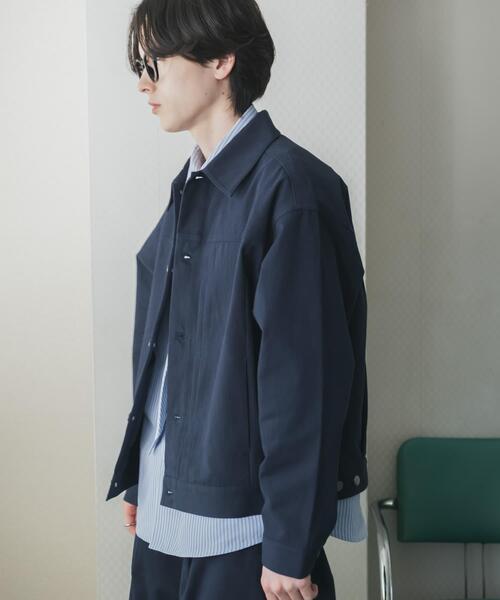 SENSE OF PLACE by URBAN RESEARCH（センスオブプレイスバイアーバンリサーチ）の「コットンツイルブルゾン（ブルゾン・メンズ・ブラウン/ネイビー・MEDIUM/LARGE）」の19枚目の写真