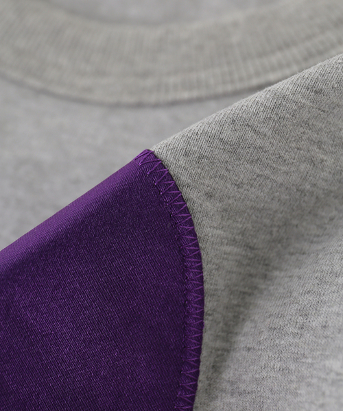 U by SPICK&SPAN（ユーバイスピックアンドスパン）の「GREEN BUTTER/グリーンバター Heart Applique Tee（Tシャツ/カットソー・レディース・アイボリー/チャコールグレー・SMALL）」の7枚目の写真