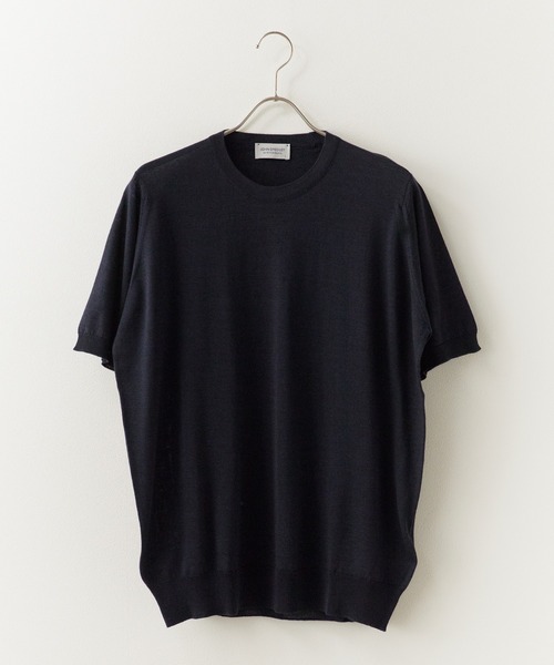 JOHN SMEDLEY(ジョンスメドレー)の「JOHN SMEDLEY/ジョンスメドレー HILCOTE T-SHIRT CN SS 2026年 夏 夏服(ニット/セーター・メンズ・ブラック/ネイビー・M/L/XL)」の14枚目の写真