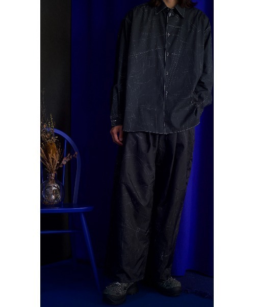 SHINYAKOZUKA（シンヤコヅカ）の「UPCYCLED Hi,BAGGY（その他パンツ・メンズ・ブラック・SMALL/X-SMALL）」の5枚目の写真