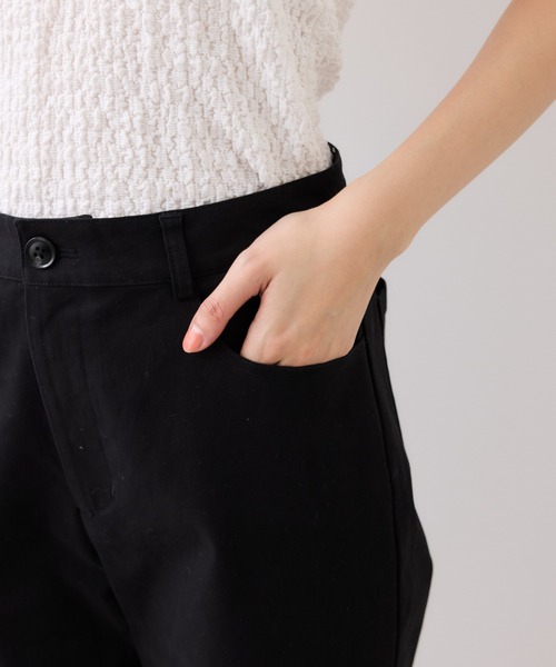 VIS（ビス）の「裾スリットカプリパンツ（その他パンツ・レディース・ブラック・S/M）」の14枚目の写真