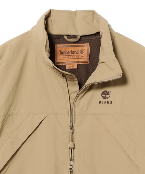 Timberland(ティンバーランド)の「【別注】Timberland / Nylon Jacket(ブルゾン・メンズ・ベージュ/ネイビー・LARGE/XX-LARGE/SMALL/MEDIUM/X-LARGE)」の12枚目の写真