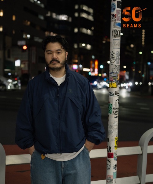 Timberland(ティンバーランド)の「【別注】Timberland / Nylon Jacket(ブルゾン・メンズ・ベージュ/ネイビー・LARGE/XX-LARGE/SMALL/MEDIUM/X-LARGE)」の10枚目の写真