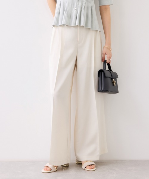 VIS（ビス）の「Airyセットアップパンツ/UVケア・イージーケア・接触冷感・吸水速乾（その他パンツ・レディース・ブラック/キナリ/グリーン系その他2・SS/S/M/L）」の11枚目の写真