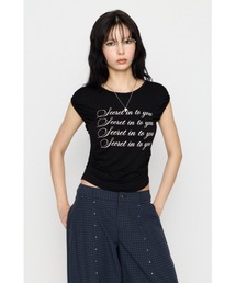 LAGUA GEM｜ラグアジェムのTシャツ/カットソー（ブラック/黒色系）通販