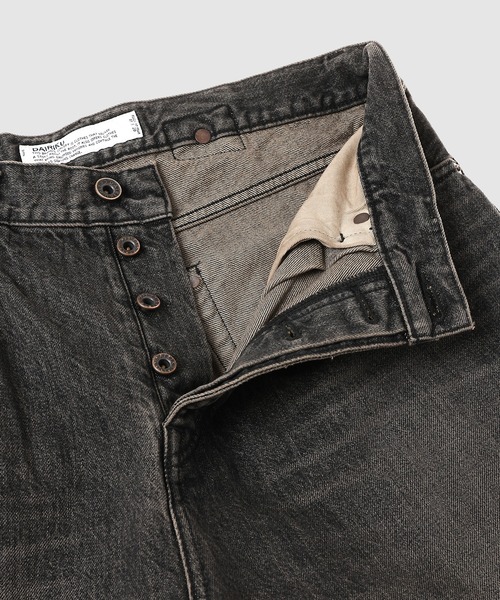 DAIRIKU(ダイリク)の「Wide Vintage Denim Pants(デニムパンツ・メンズ・ブラック/インディゴブルー・29(M)/27(S)/31(L))」の9枚目の写真