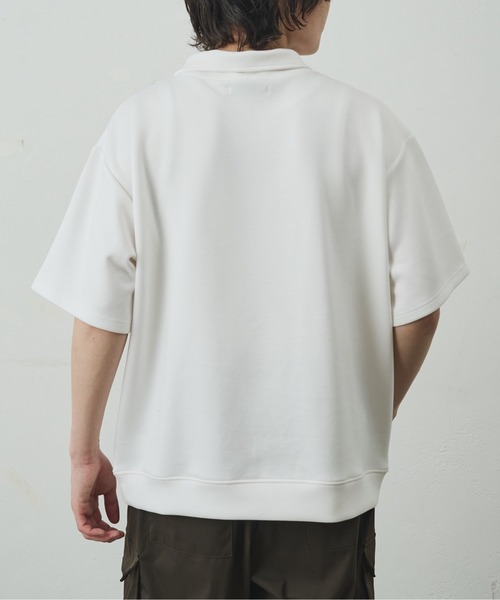 COLONY 2139(コロニートゥーワンスリーナイン)の「ダイバーポンチハーフZIP(Tシャツ/カットソー・メンズ・ブルー/チャコールグレー/ブラック/ホワイト・MEDIUM/LARGE)」の7枚目の写真