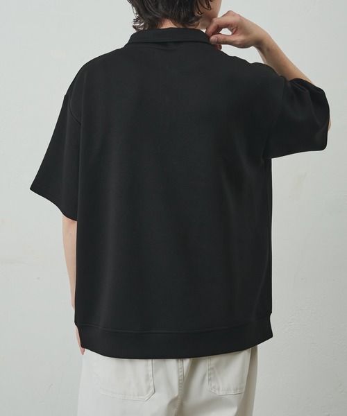 COLONY 2139(コロニートゥーワンスリーナイン)の「ダイバーポンチハーフZIP(Tシャツ/カットソー・メンズ・ブルー/チャコールグレー/ブラック/ホワイト・MEDIUM/LARGE)」の14枚目の写真