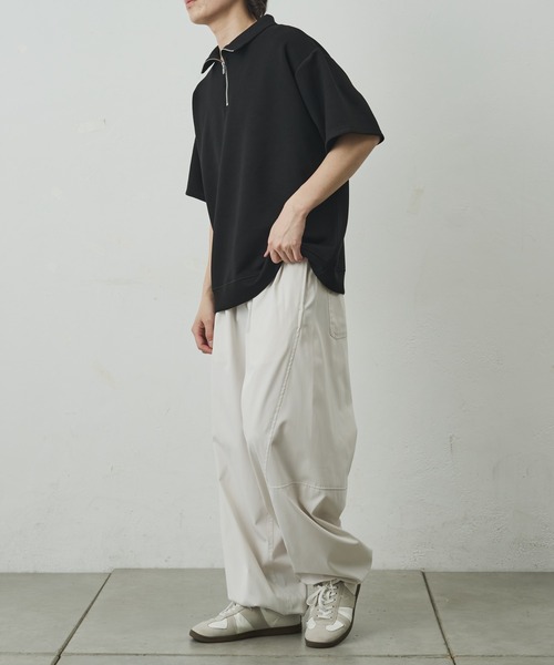 COLONY 2139(コロニートゥーワンスリーナイン)の「ダイバーポンチハーフZIP(Tシャツ/カットソー・メンズ・ブルー/チャコールグレー/ブラック/ホワイト・MEDIUM/LARGE)」の17枚目の写真