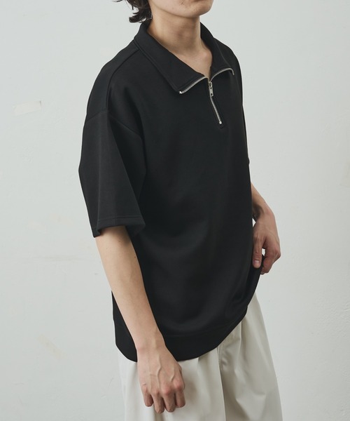 COLONY 2139(コロニートゥーワンスリーナイン)の「ダイバーポンチハーフZIP(Tシャツ/カットソー・メンズ・ブルー/チャコールグレー/ブラック/ホワイト・MEDIUM/LARGE)」の15枚目の写真