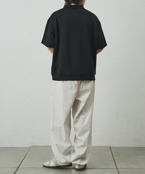 COLONY 2139(コロニートゥーワンスリーナイン)の「ダイバーポンチハーフZIP(Tシャツ/カットソー・メンズ・ブルー/チャコールグレー/ブラック/ホワイト・MEDIUM/LARGE)」の18枚目の写真