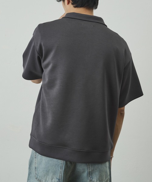 COLONY 2139(コロニートゥーワンスリーナイン)の「ダイバーポンチハーフZIP(Tシャツ/カットソー・メンズ・ブルー/チャコールグレー/ブラック/ホワイト・MEDIUM/LARGE)」の22枚目の写真